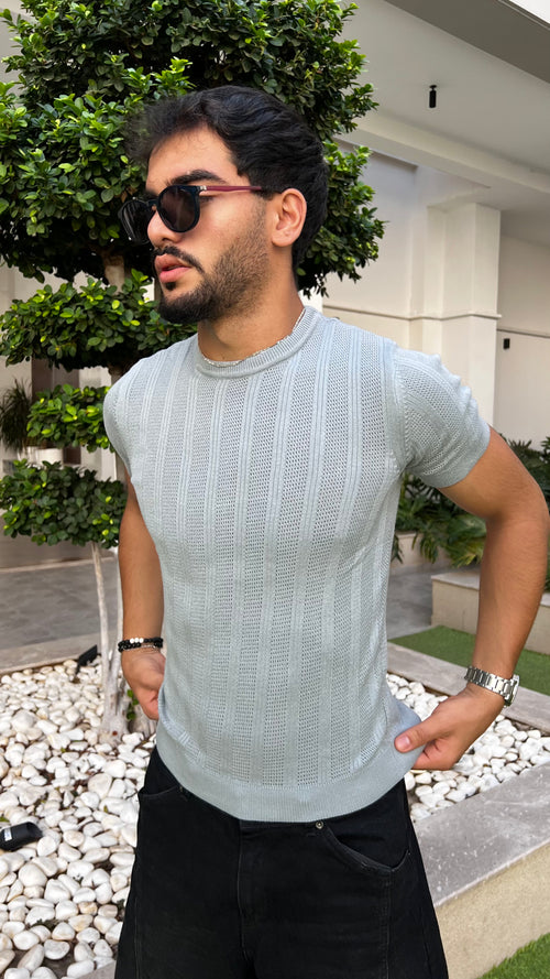 Old Money Viscose Knit T-Shirt